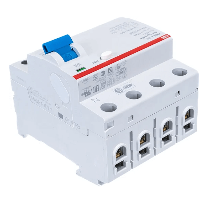 เบรคเกอร์กันไฟดูด 40 แอมป์ 4 โพล ABB RCCB F204 A-40/0.03 (Type A)_3